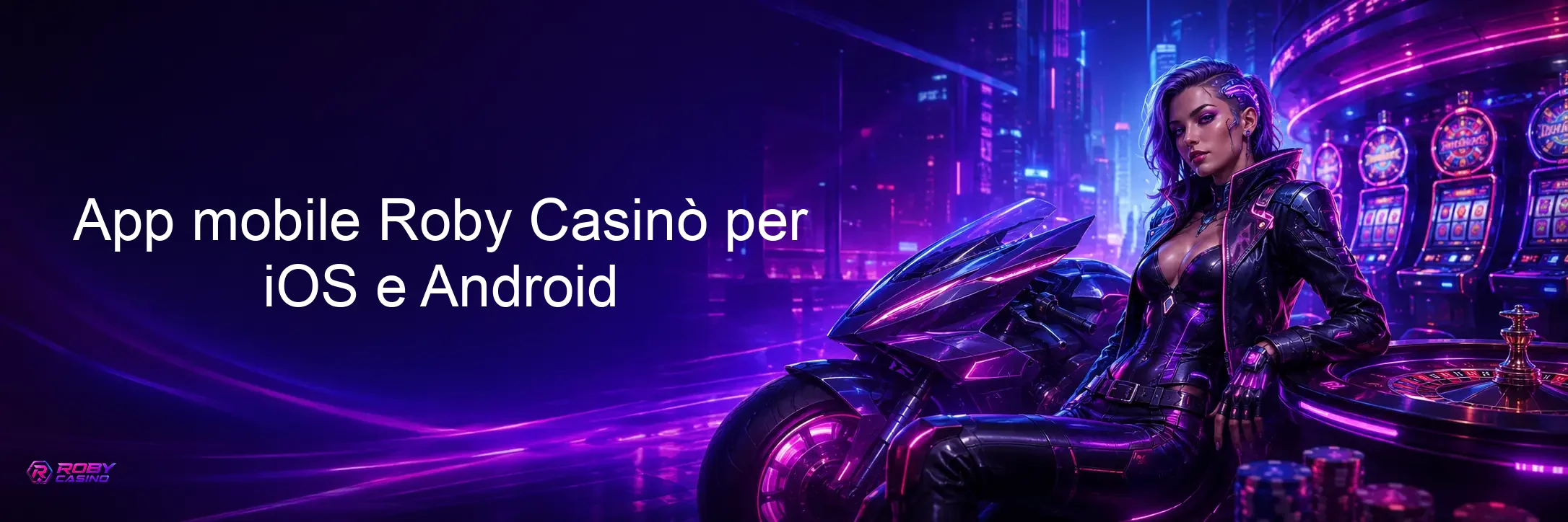 App mobile Roby Casinò per iOS e Android